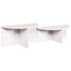 Salontafel 2 Pcs 79 X 39.5 X 40 Cm Massief Grenenhout