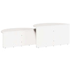 Salontafel 2 Pcs 79 X 39.5 X 40 Cm Massief Grenenhout