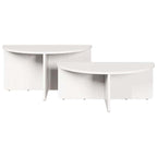 Salontafel 2 Pcs 79 X 39.5 X 40 Cm Massief Grenenhout