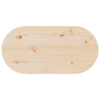 Salontafel 80 X 39.5 X 35 Cm Massief Grenenhout