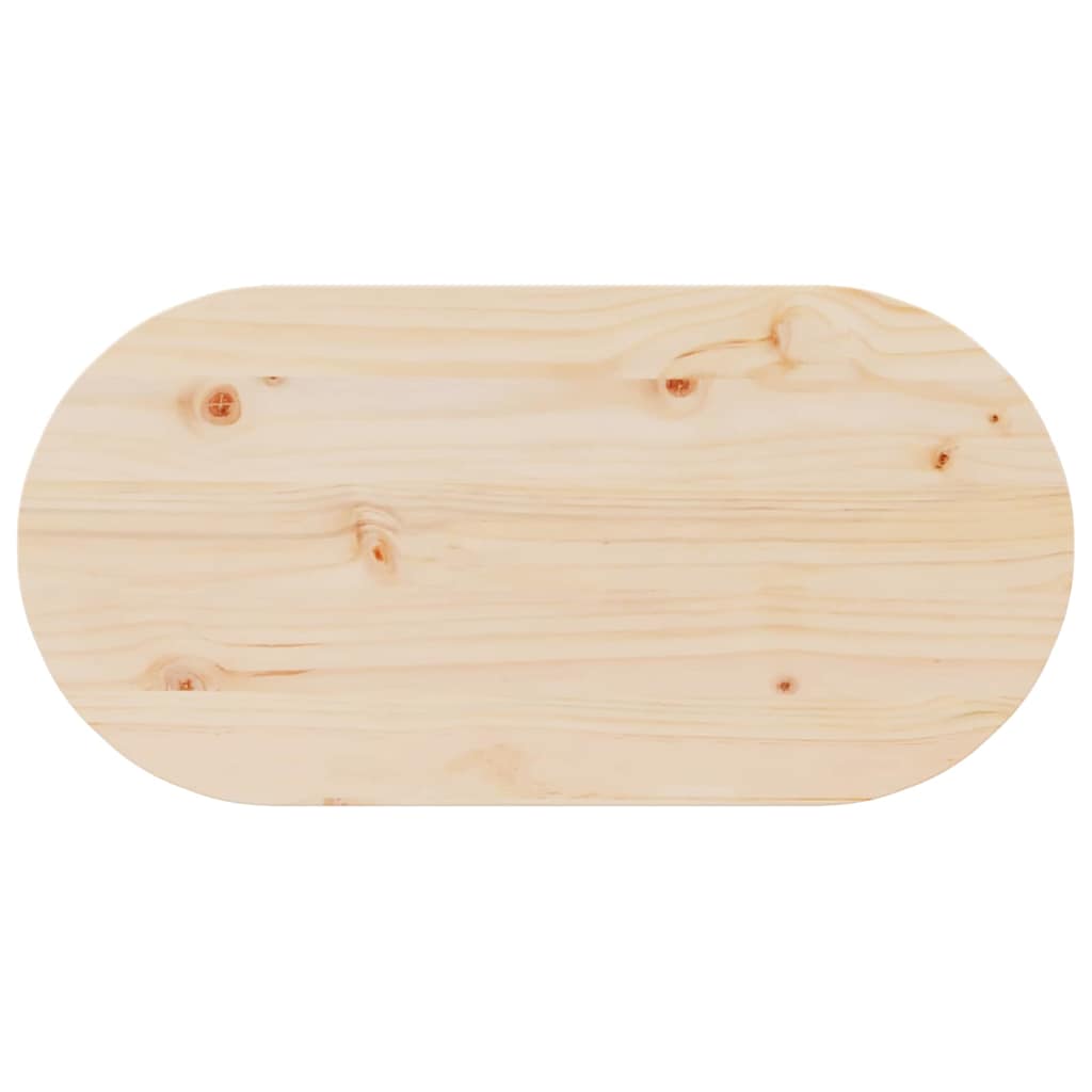 Salontafel 80 X 39.5 X 35 Cm Massief Grenenhout