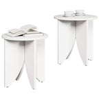 Salontafel 2 Pcs 41.5 X 41.5 X 44 Cm Massief Grenenhout
