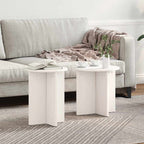 Salontafel 2 Pcs 41,5 X 41,5 X 41 Cm Massief Grenenhout