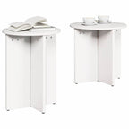 Salontafel 2 Pcs 41,5 X 41,5 X 41 Cm Massief Grenenhout