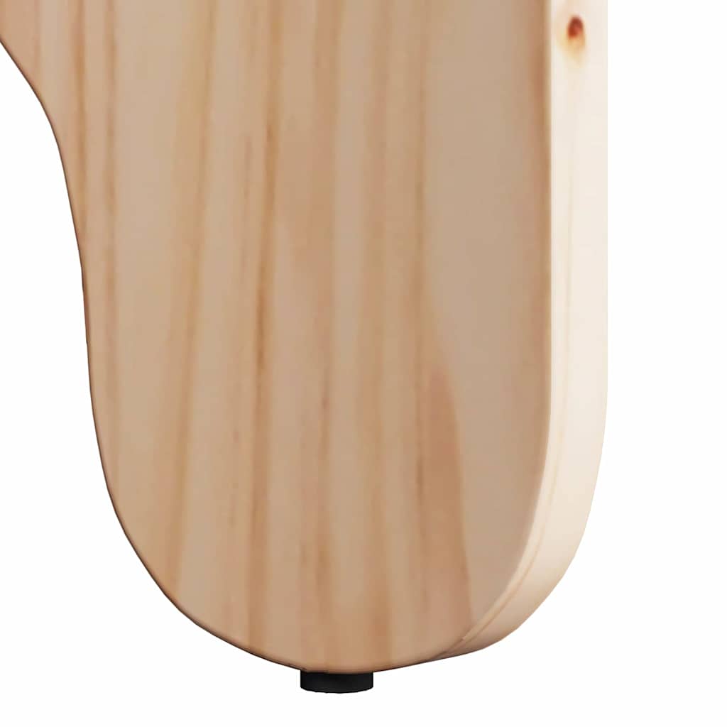 Salontafel 2 Pcs 39.5 X 39.5 X 30 Cm Massief Grenenhout
