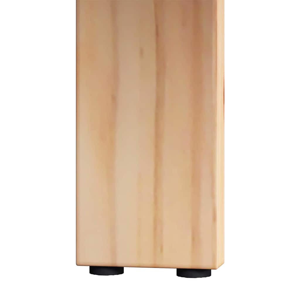 Salontafel 3 Pcs 47.5 X 47.5 X 27 Cm Massief Grenenhout