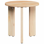 Salontafel 3 Pcs 47.5 X 47.5 X 27 Cm Massief Grenenhout
