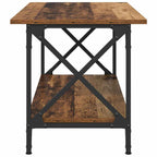 Salontafel 80 X 45 X 45.5 Cm Bewerkt Hout