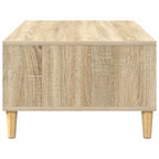 Salontafel 103.5 X 60 X 35 Cm Bewerkt Hout