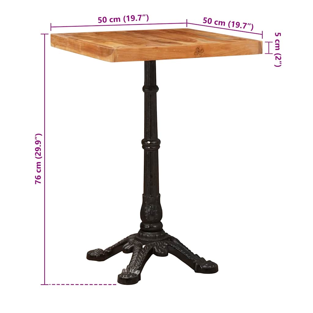 Bistrotafel Bruin