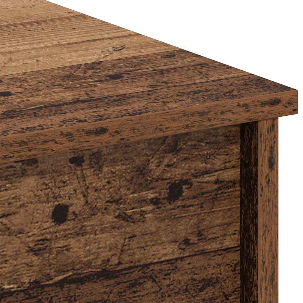 Salontafel 102 X 50 X 52.5 Cm Bewerkt Hout
