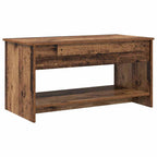 Salontafel 102 X 50 X 52.5 Cm Bewerkt Hout