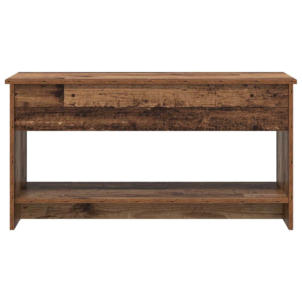 Salontafel 102 X 50 X 52.5 Cm Bewerkt Hout