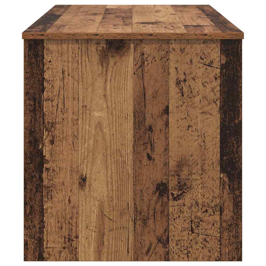 Salontafel 102 X 50 X 52.5 Cm Bewerkt Hout