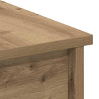 Salontafel Artisanaal Eikenkleurig 80 X 50,5 X 42,5 Cm