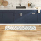 Keuken Mat Geometric Fluweel Geometrisch