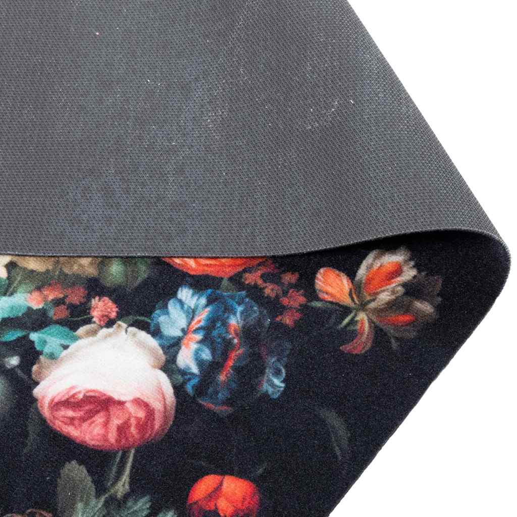 Keuken Mat Floral Fluweel Bloemen
