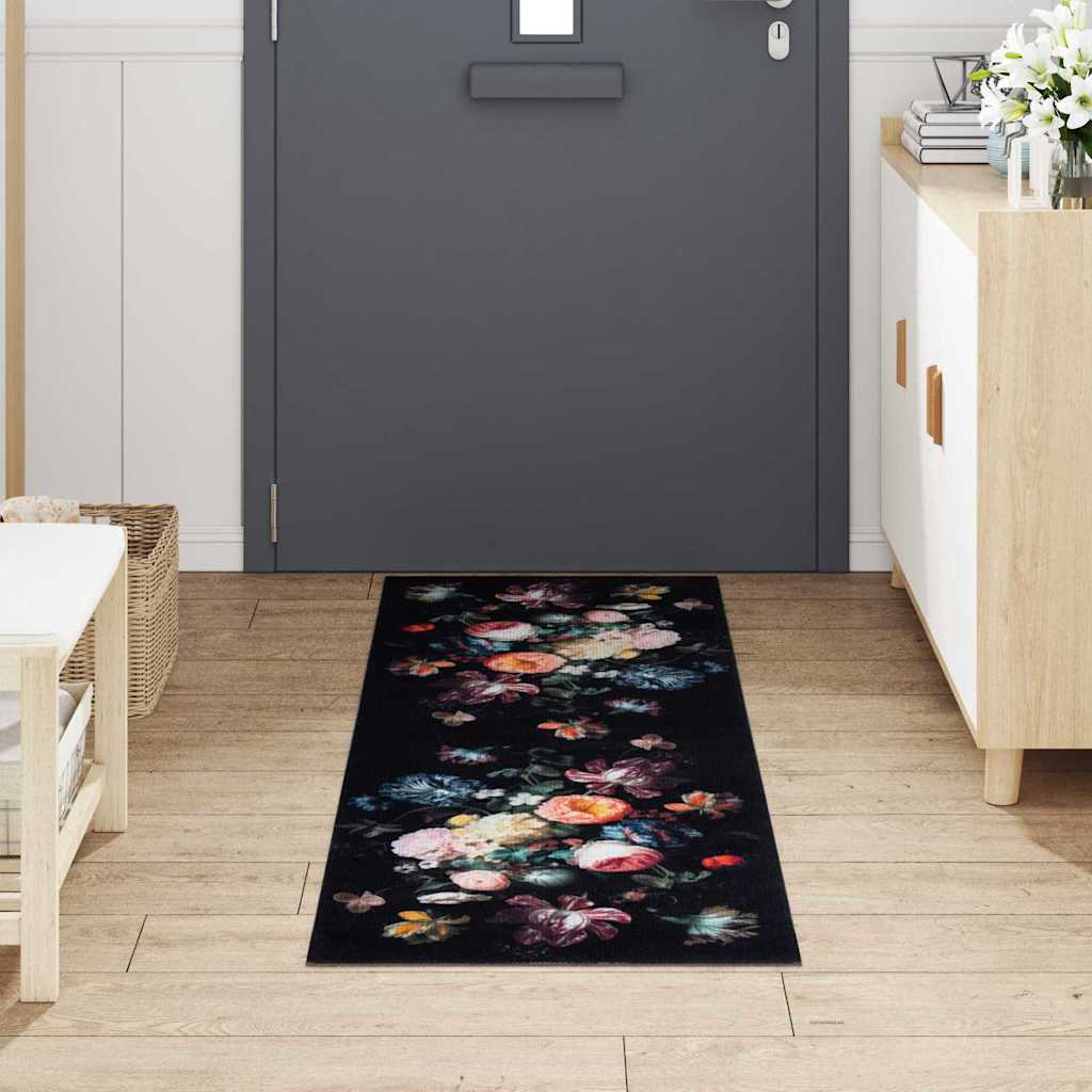 Keuken Mat Floral Fluweel Bloemen