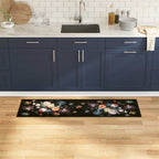 Keuken Mat Floral Fluweel Bloemen