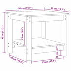 Salontafel Massief Grenenhout