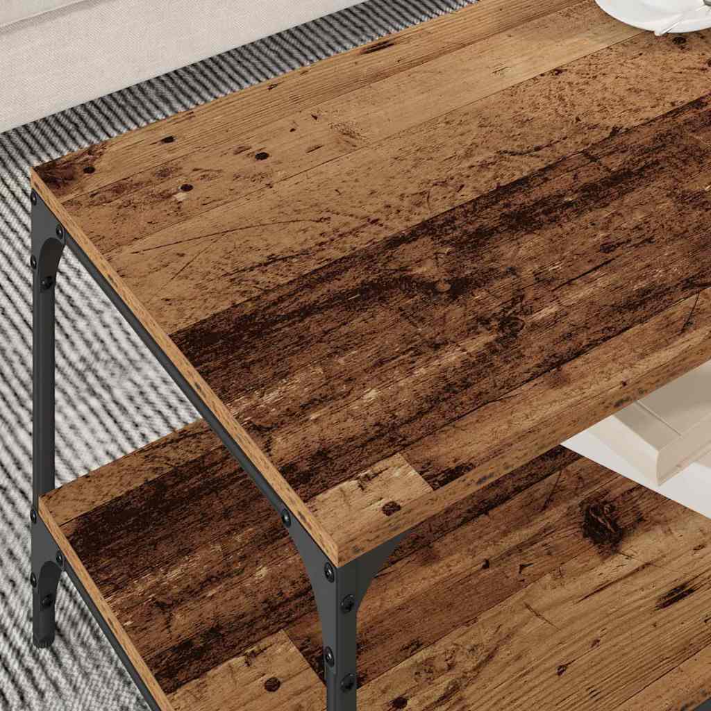 Salontafel Bewerkt Hout