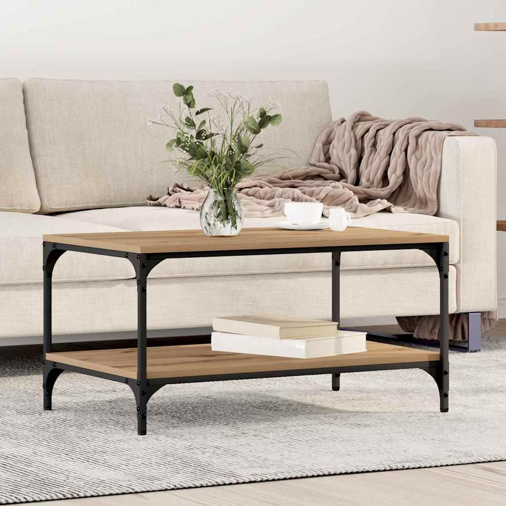 Salontafel Bewerkt Hout