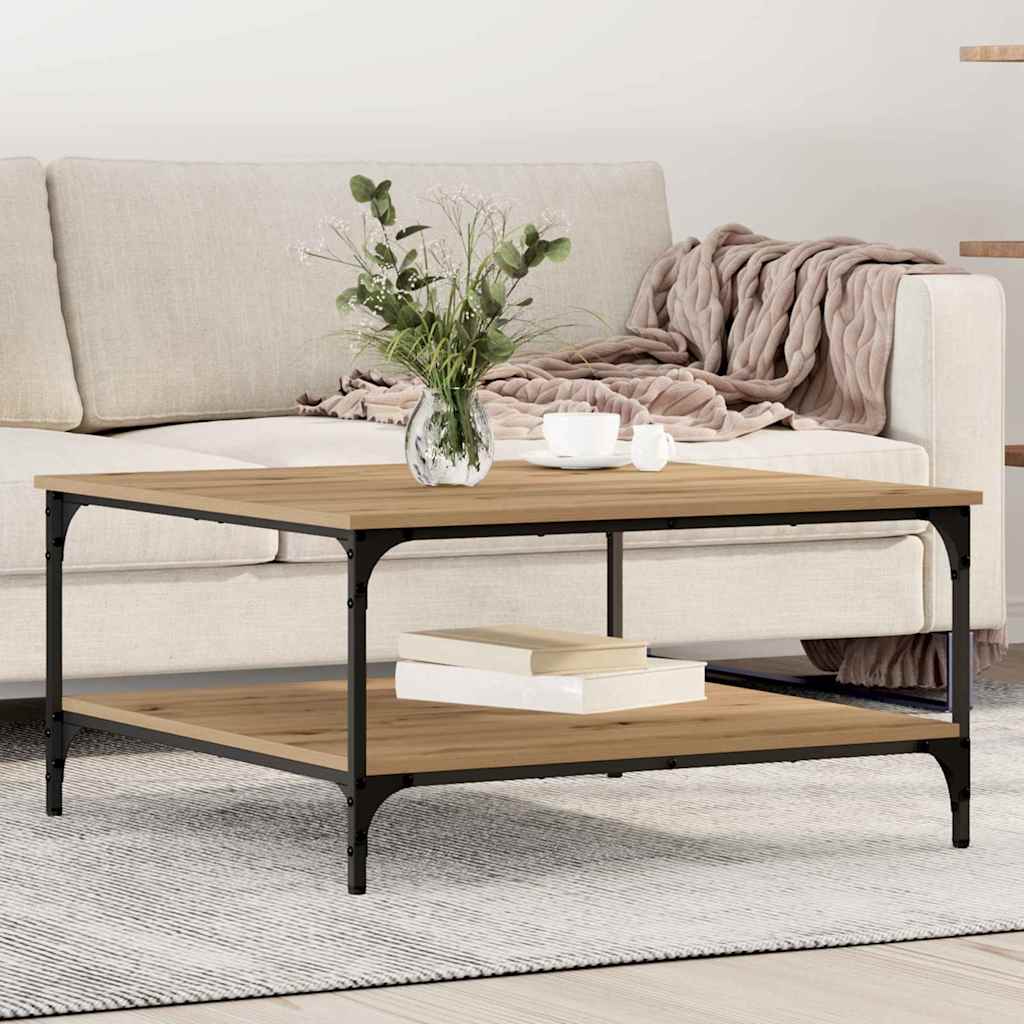 Salontafel Bewerkt Hout Kleurig