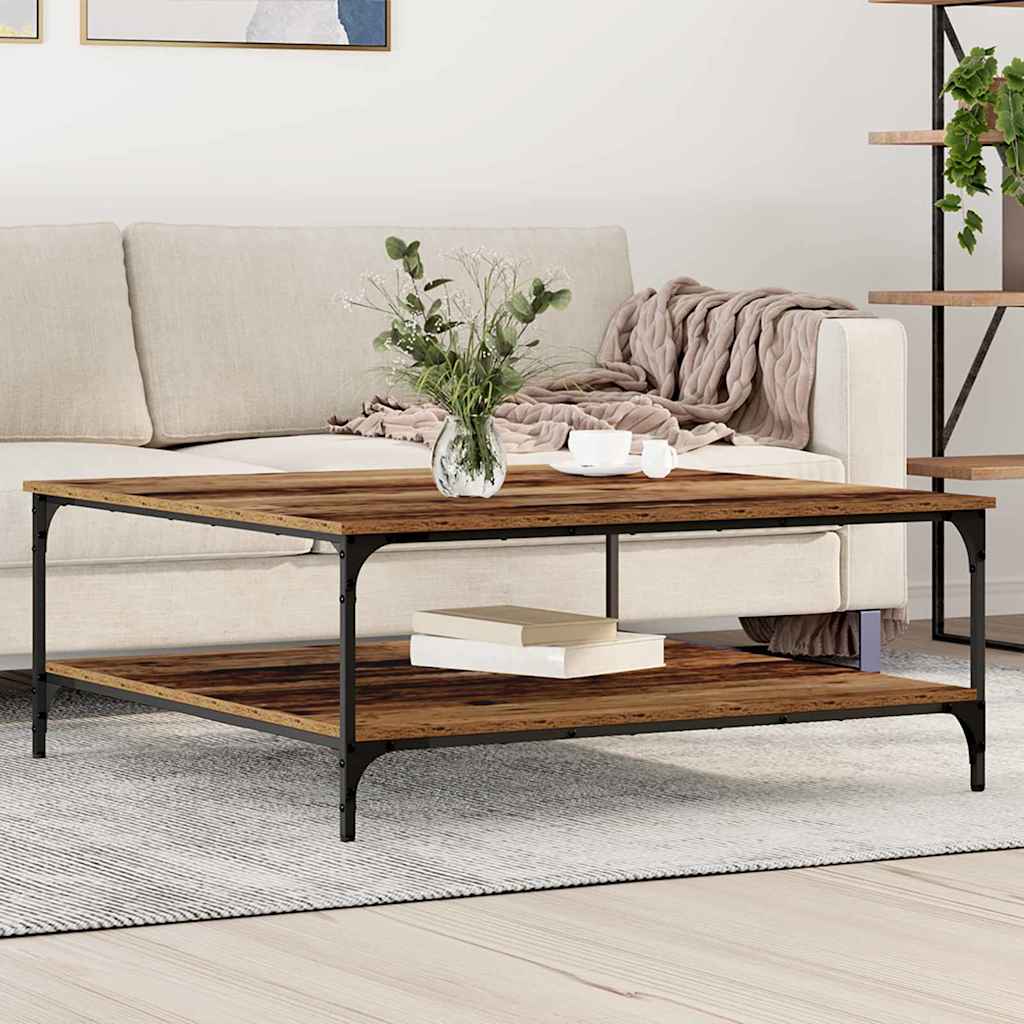 Salontafel Bewerkt Hout Kleurig