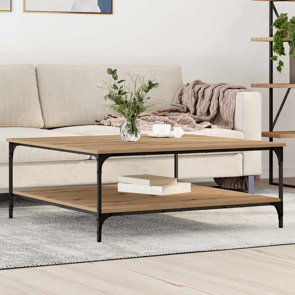 Salontafel Bewerkt Hout Kleurig