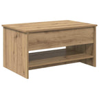 Salontafel Artisanaal Eikenkleurig 80 X 50,5 X 41,5 Cm