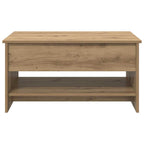 Salontafel Artisanaal Eikenkleurig 80 X 50,5 X 41,5 Cm