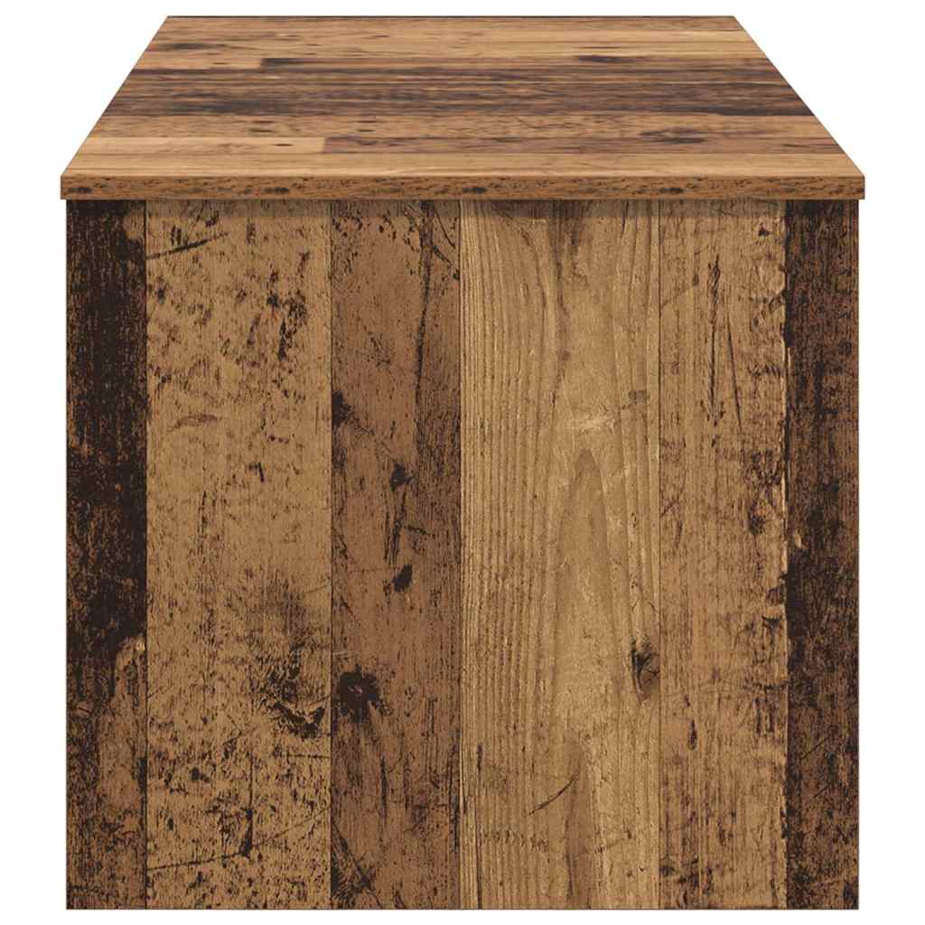 Salontafel Oud Hout 102 X 50,5 X 46,5 Cm Bewerkt Hout