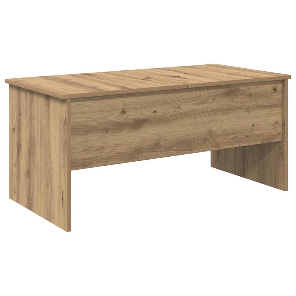 Salontafel Artisanaal Eikenkleurig 102 X 50,5 X 46,5 Cm