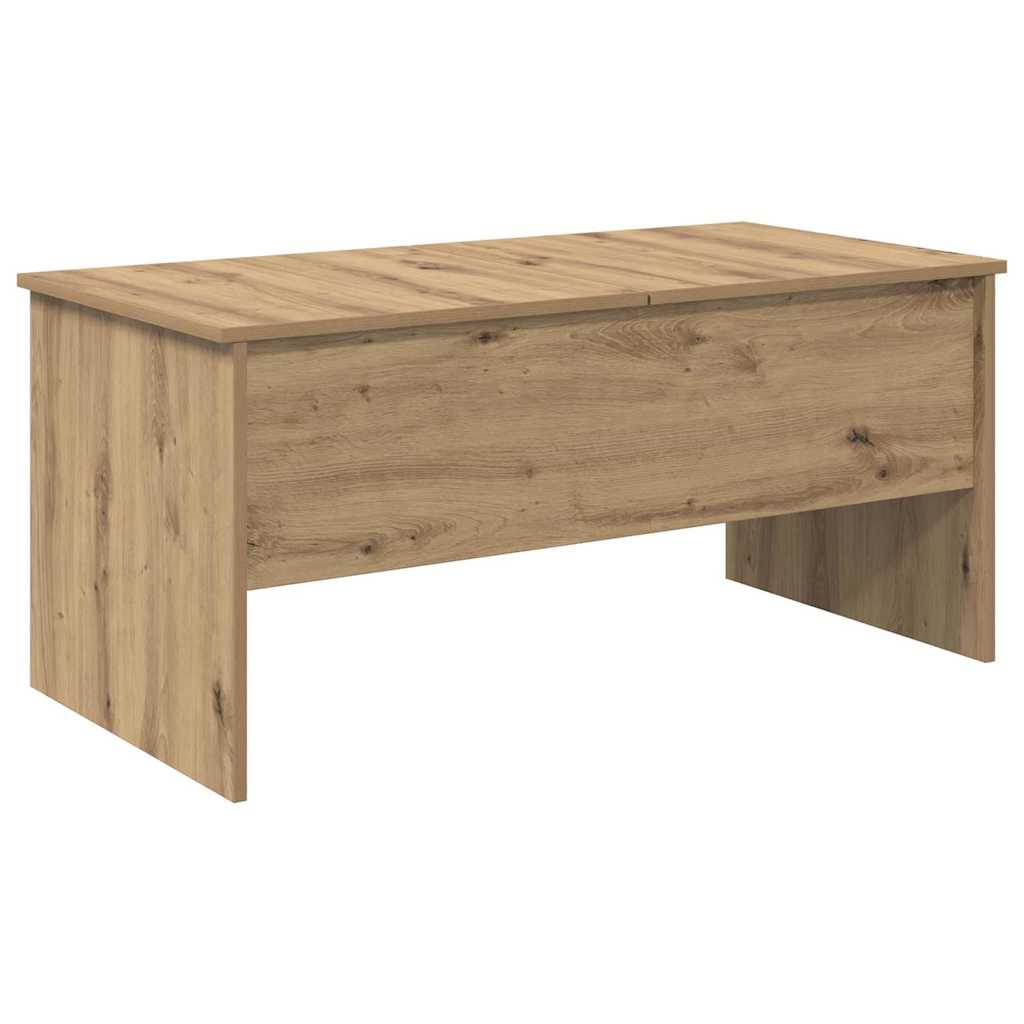 Salontafel Artisanaal Eikenkleurig 102 X 50,5 X 46,5 Cm