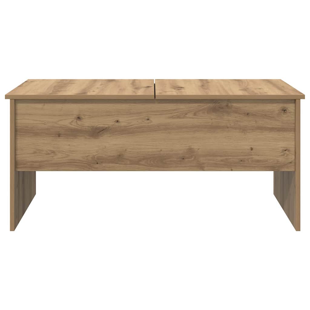 Salontafel Artisanaal Eikenkleurig 102 X 50,5 X 46,5 Cm