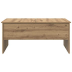Salontafel Artisanaal Eikenkleurig 102 X 50,5 X 46,5 Cm