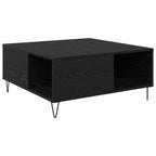 Salontafel 80 X 80 X 36.5 Cm Bewerkt Hout