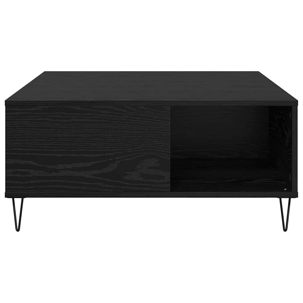 Salontafel 80 X 80 X 36.5 Cm Bewerkt Hout