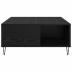 Salontafel 80 X 80 X 36.5 Cm Bewerkt Hout