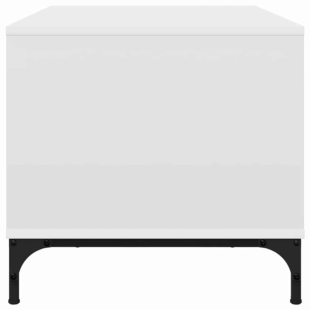Salontafel 90 X 49 X 46 Cm Bewerkt Hout