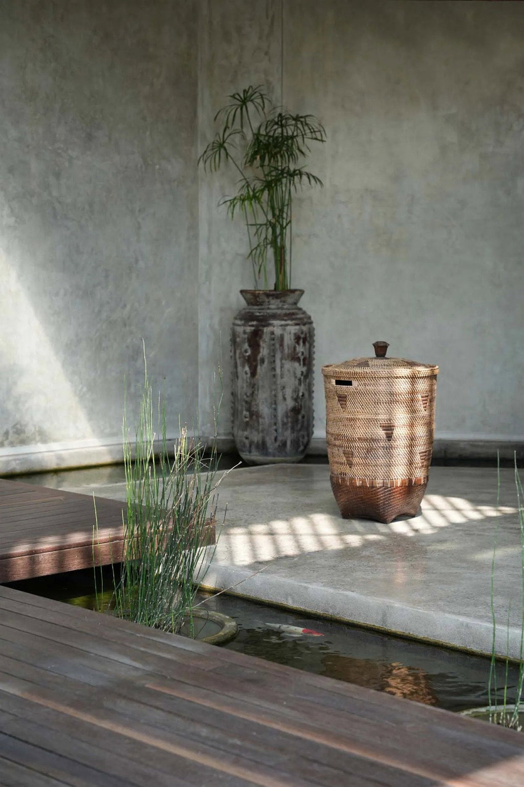The Colonial Laundry Basket - Natural Brown - Large