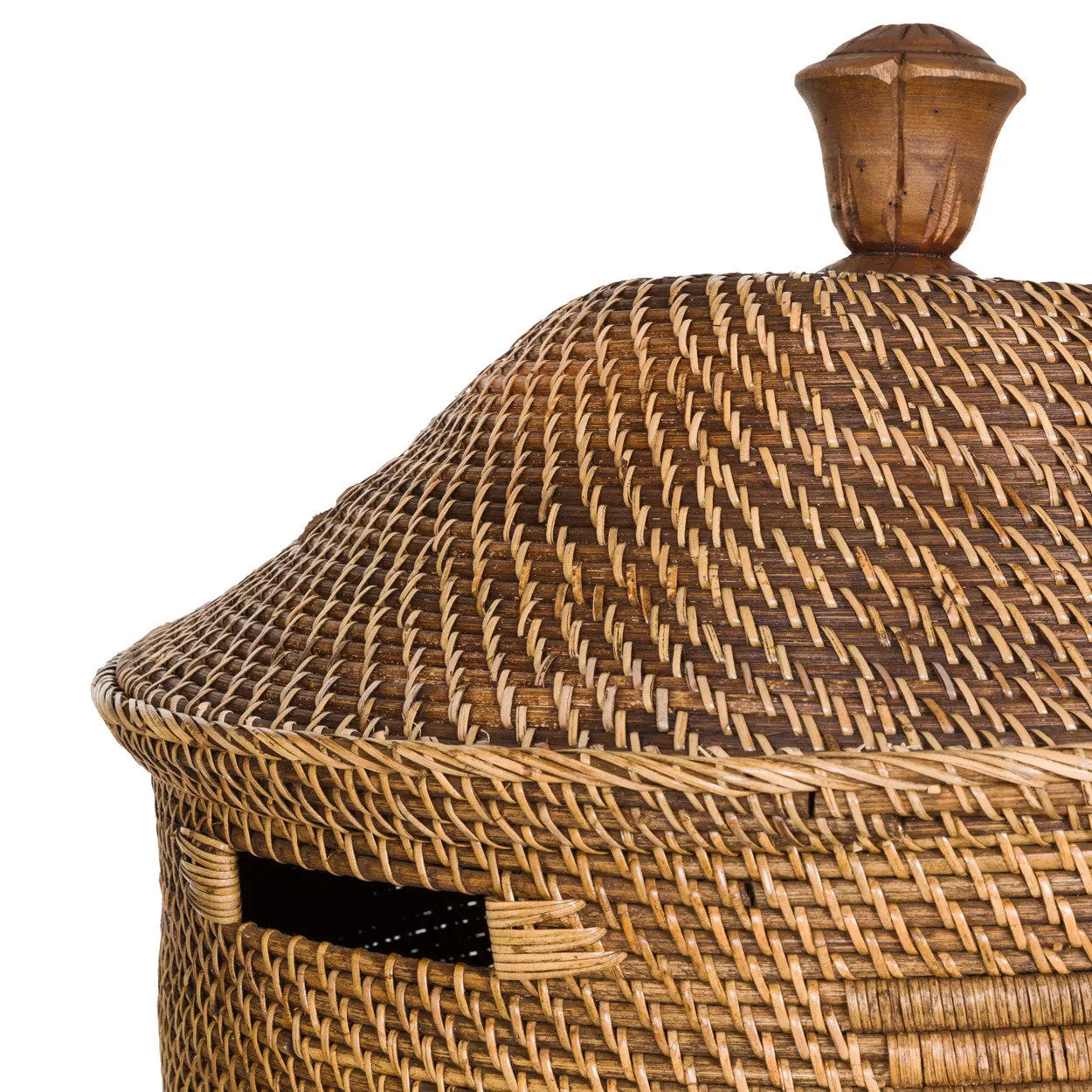 The Colonial Laundry Basket - Natural Brown - Large