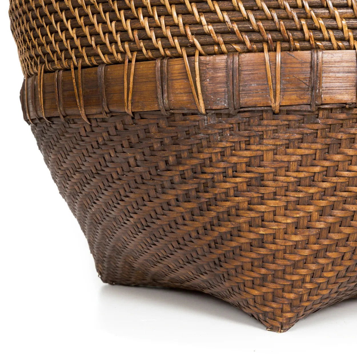 The Colonial Laundry Basket - Natural Brown - Large