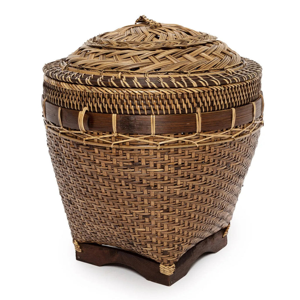 The Colonial Storage Basket - Natural Brown - Large