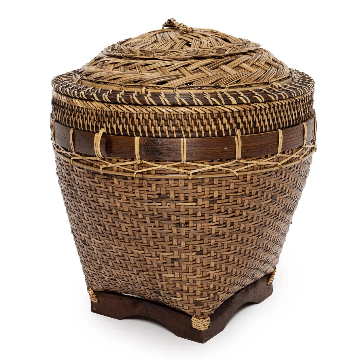The Colonial Storage Basket - Natural Brown - Large