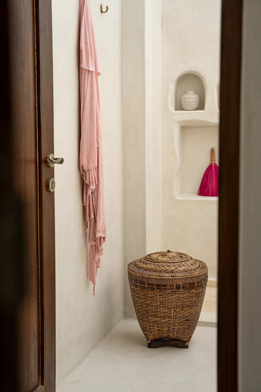 The Colonial Storage Basket - Natural Brown - Large