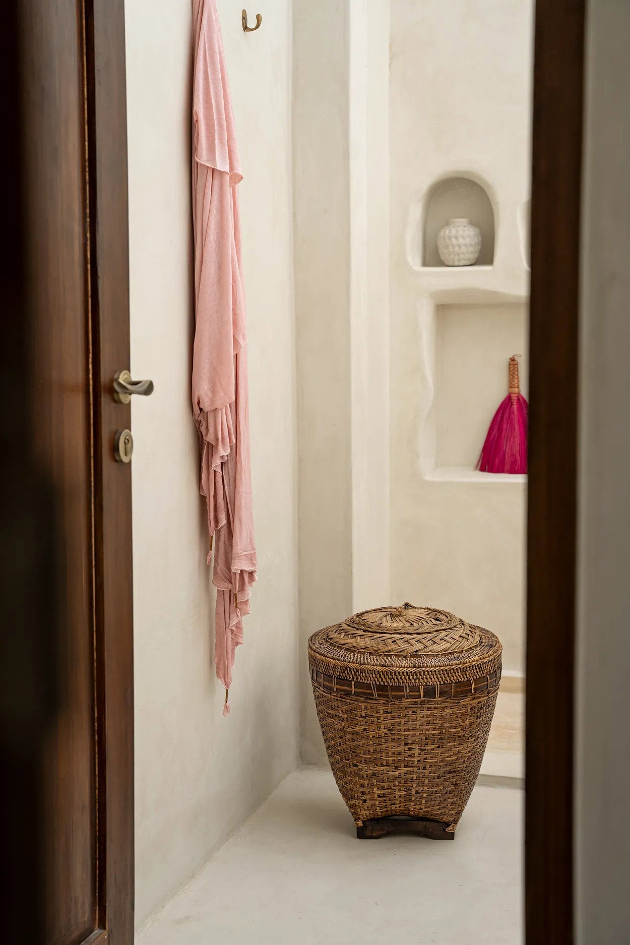 The Colonial Storage Basket - Natural Brown - Large
