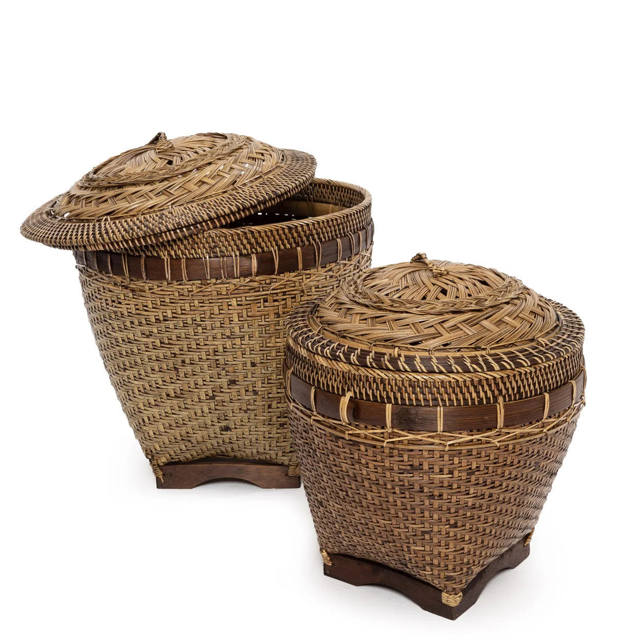 The Colonial Storage Basket - Natural Brown - Large