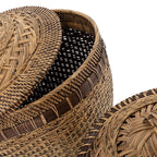The Colonial Storage Basket - Natural Brown - Large