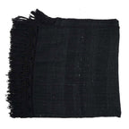 Plaid / Bedspread - Black